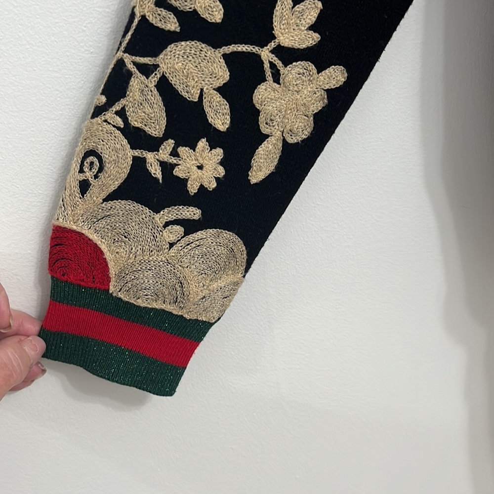 Embroidered baseball style jacket - Picture 4 of 8